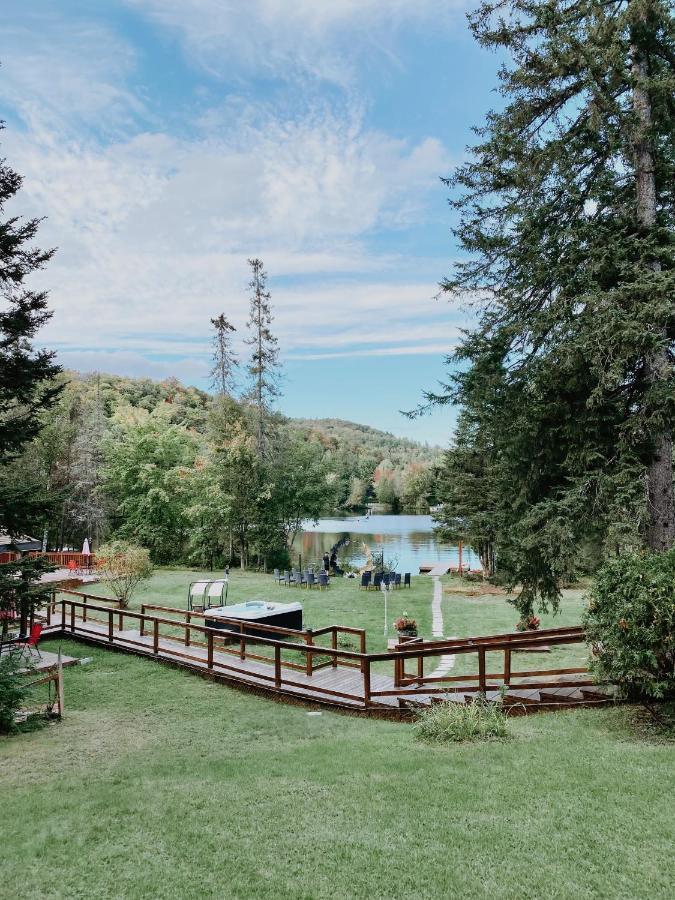 Hotel Du Lac Lenore Sainte-Adele Exterior photo